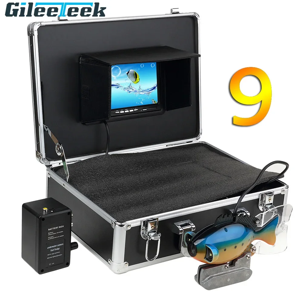 Fish Finder Portable - SY801 완전 방수 수중 어군탐지기 모니터링
