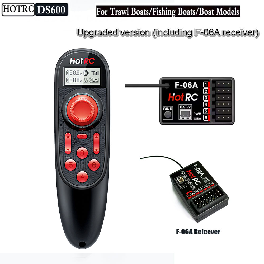 Fish Finder Battery - HOTRC DS600 무선 원격 제어 업그레이드