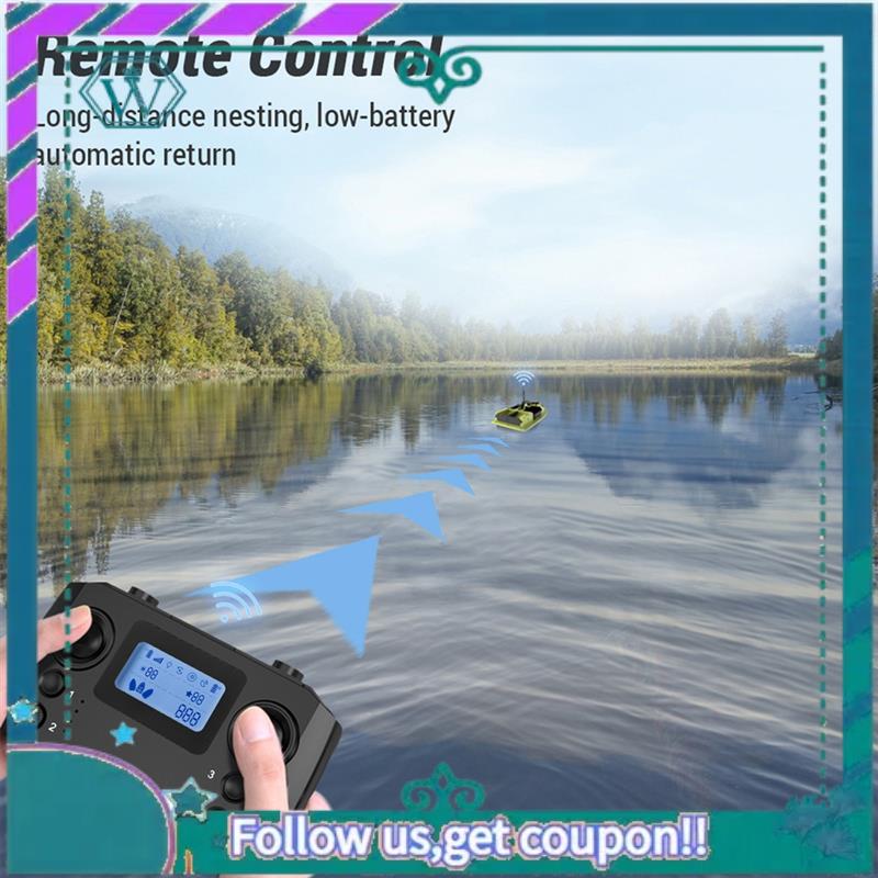 A75Q-Fishing 미끼 보트 원격 제어 D19 D - Fishing Gps 리뷰 및 가격