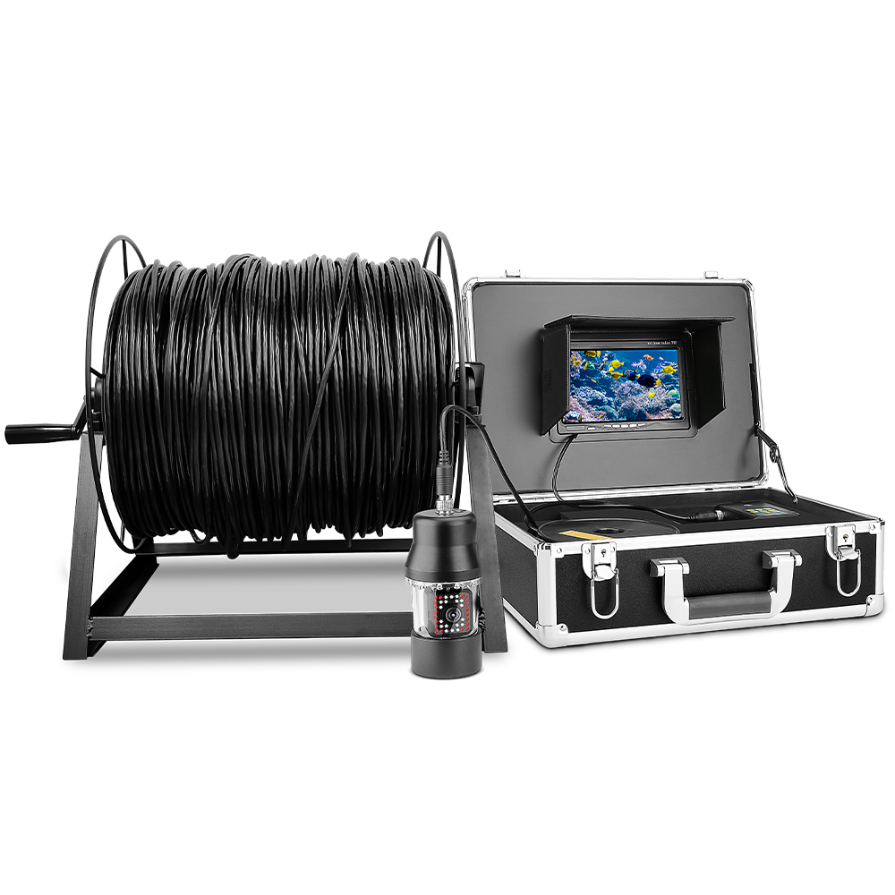 깊이 온도 측정 기능이 있는 360도 회전 파노라마 뷰 - Fishing Depth Finder 리뷰 및 가격