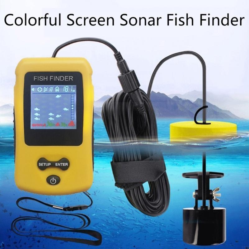 77HC 휴대용 소나 물고기 파인더 핸드 헬드 물고기  - Fish Finder Portable 리뷰 및 가격