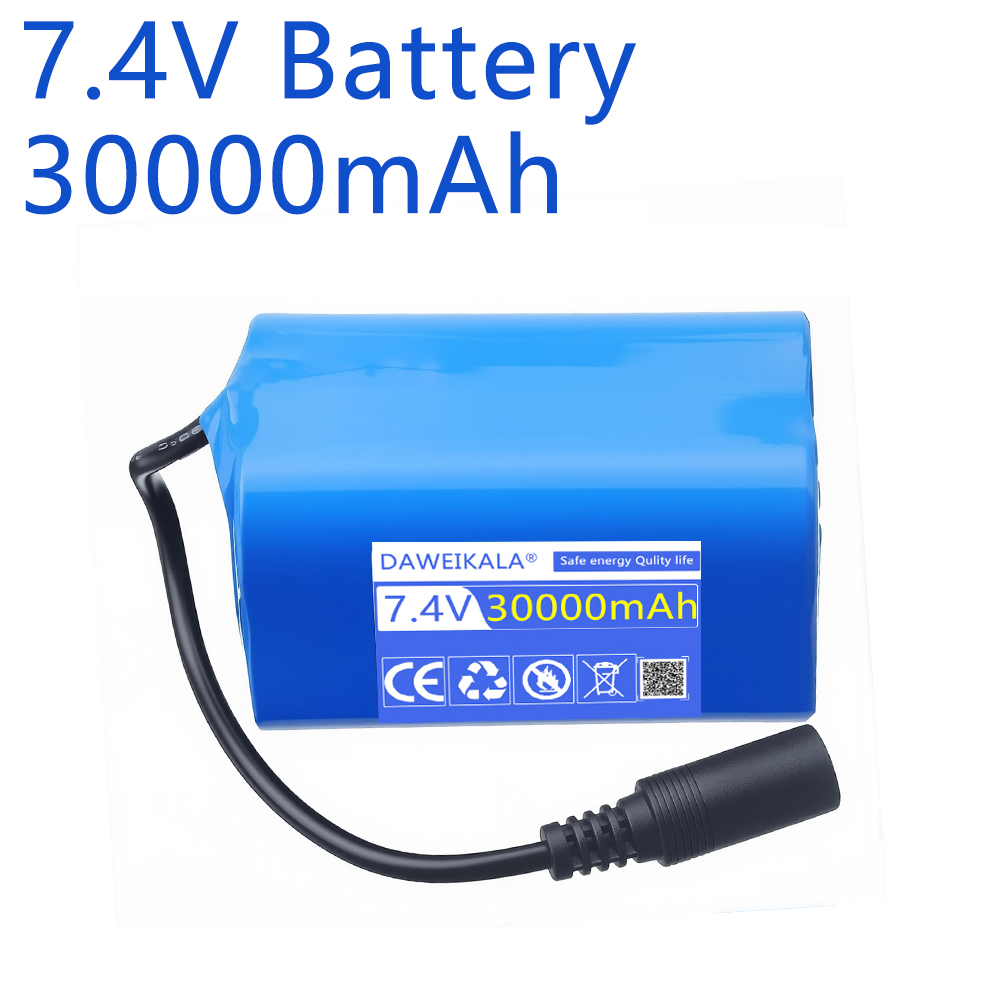 7.4V 30000mAh 배터리(USB 충전기 포함)  - Fish Finder Charger 리뷰 및 가격