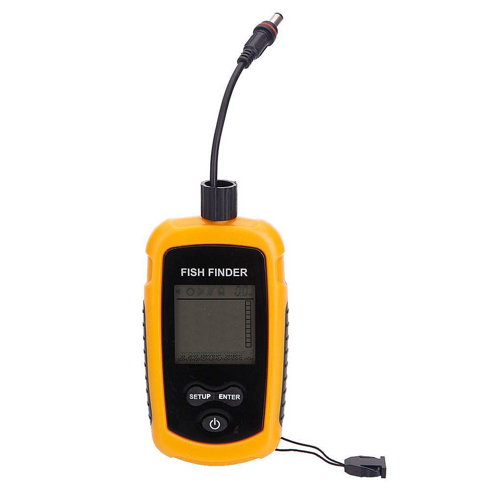 알람 100M 휴대용 수중 음파 탐지기 어군탐지기 소나 - Fish Finder Transducer 리뷰 및 가격