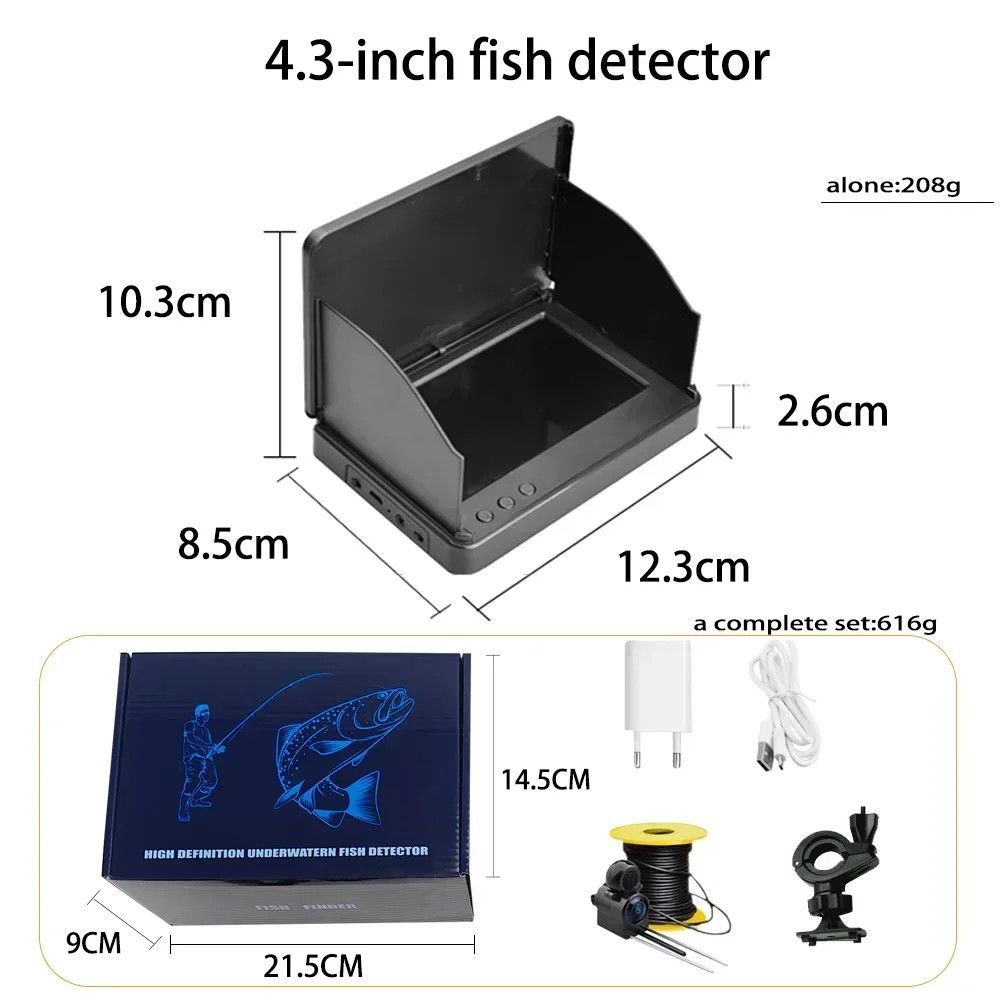 YS43A 4.3 인치 물고기 탐지기 수중 어군 탐지기 - Fish Finder Battery 리뷰 및 가격