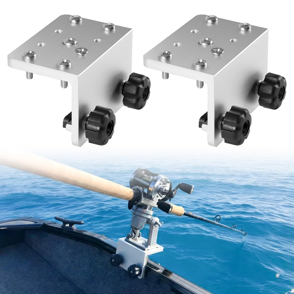 2팩 90 °   보트 건넬 트랙 마운트 브래킷 (로드 - Fish Finder Mount 리뷰 및 가격