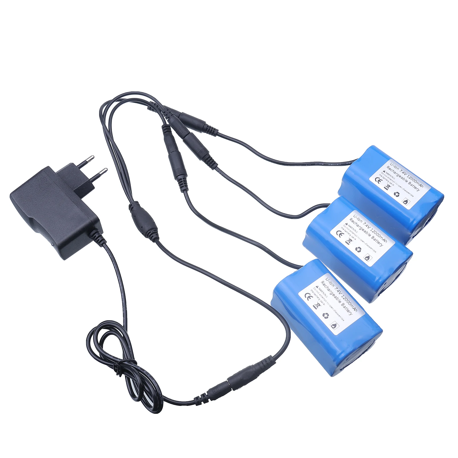 7.4V 12000mAh 배터리(USB 충전기 포함)  - Fish Finder Charger 리뷰 및 가격
